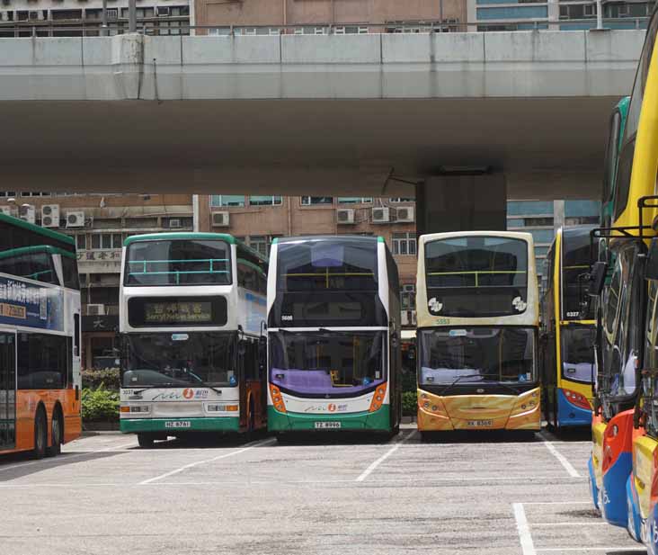 NWFB Dennis Trident Metsec 3037, Enviro500MMC 5686 & Enviro500 5553 B3029